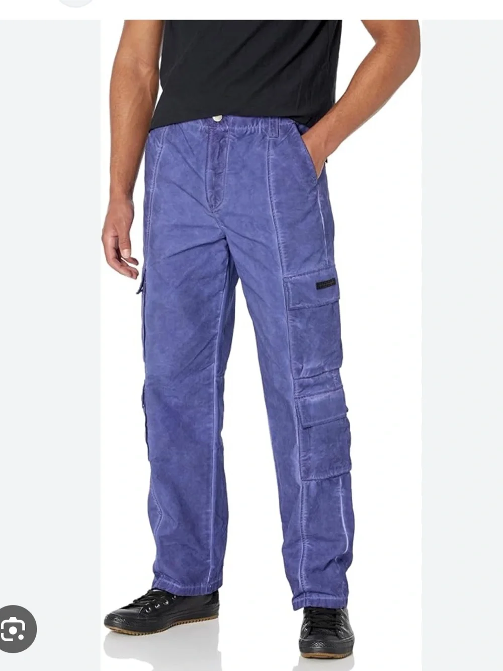 Hudson Deep  Purple Cargo Pants